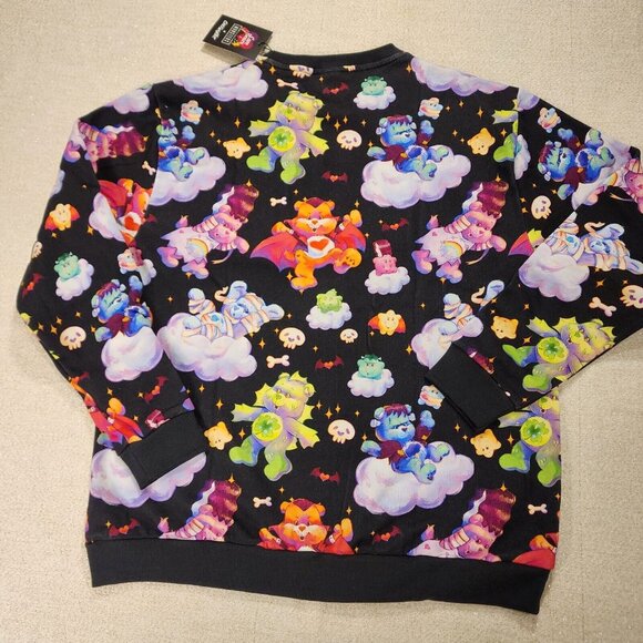 Cakeworthy Care Bears x Universal Monsters Unisex Crewneck Sweatshirt Size 2XL - Picture 13 of 13